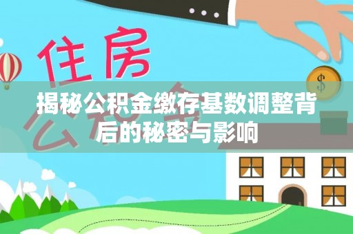 洋县揭秘公积金缴存基数调整背后的秘密与影响